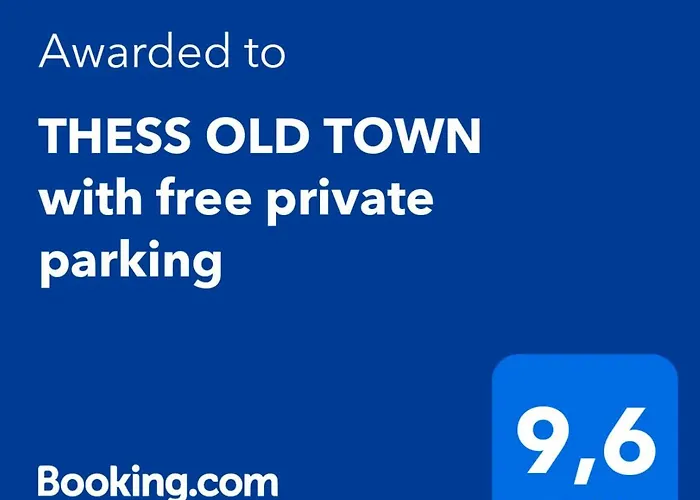 Thess Old Town With Free Private Parking Of Stayinthess Lejlighed